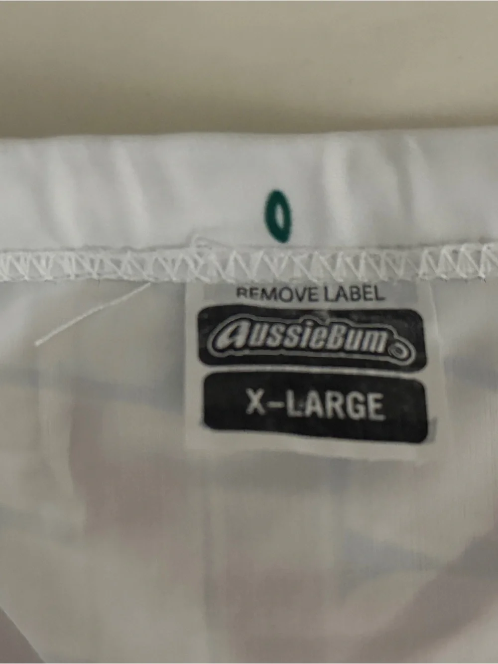AussieBum White Briefs with Logo Waistband